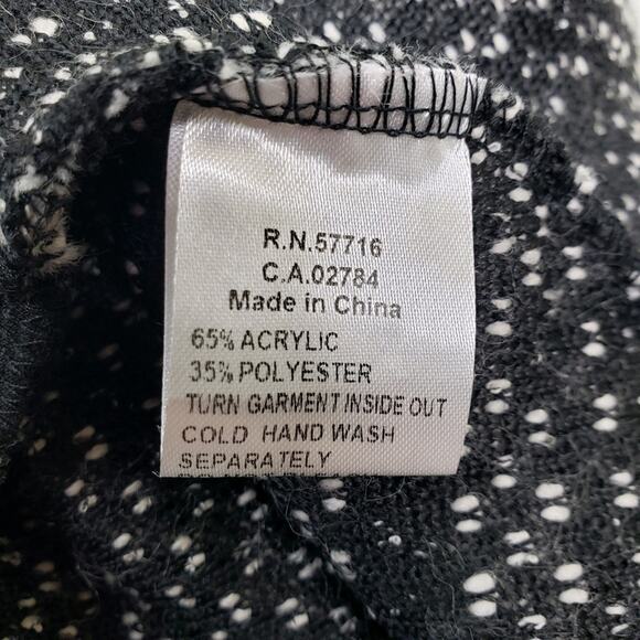 Papillon Front Zip Jacquard Knit Jacket NEW - Picture 11 of 14